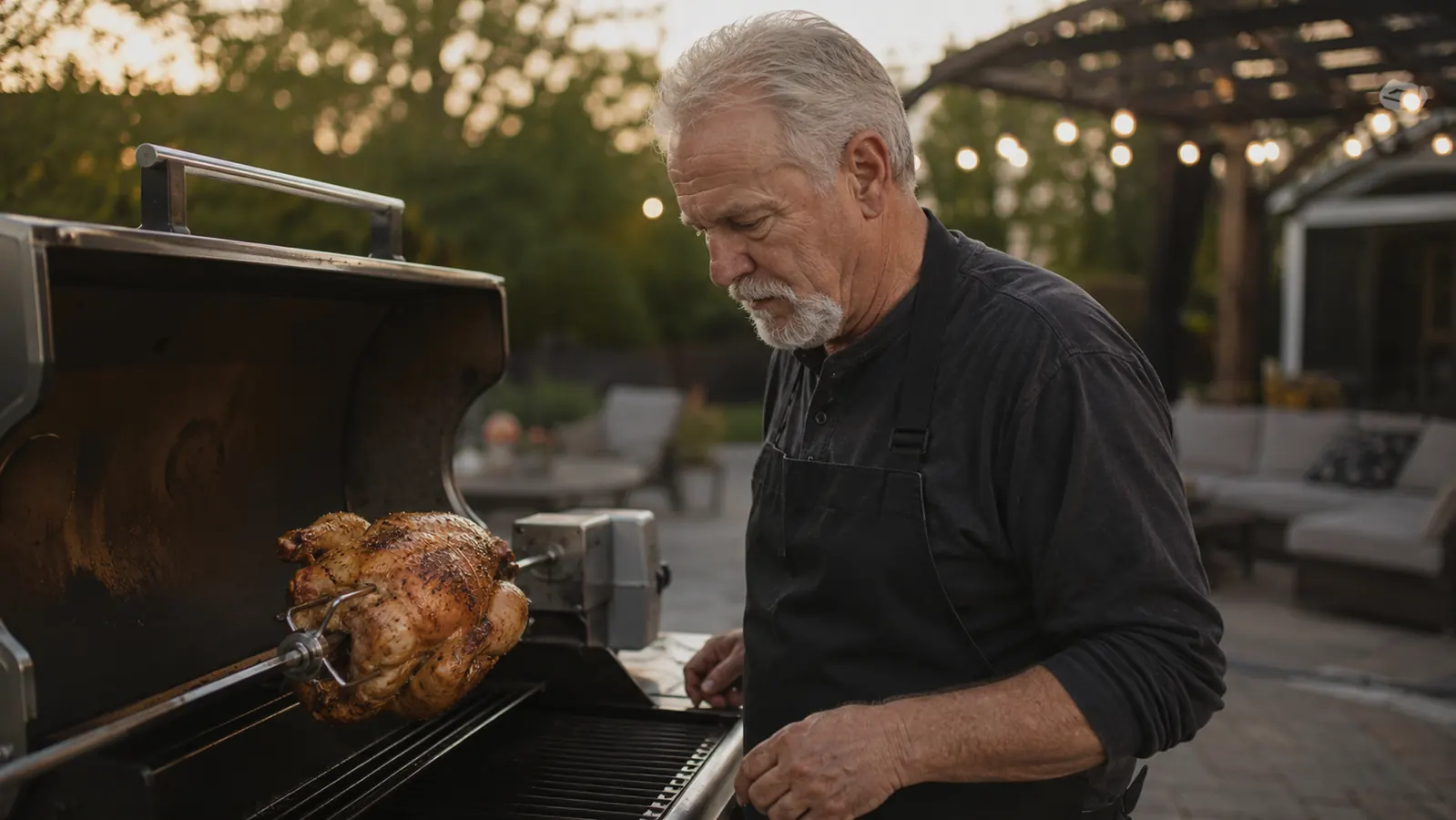 How One Rotisserie Kit Turned Me Into the Neighborhood Grill Guy